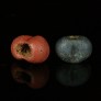 Two ancient Hellenistic monochrome glass beads 371MAa